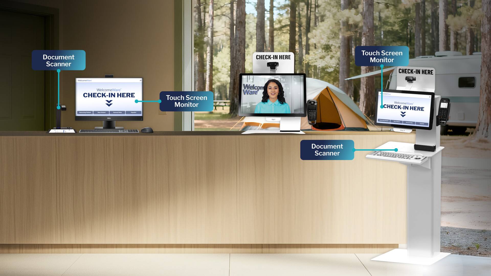 Campground Check-In Kiosk for RV Parks, Campsites & Recreation Areas ...